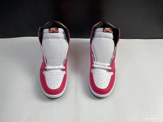 555088-603 Jordan Air 1 Fusion High OGLight Red 0701